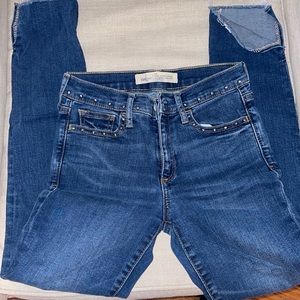 Gap stud detailed jeans